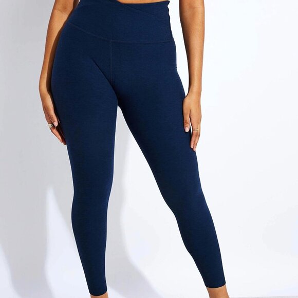 Beyond Yoga Pants - Beyond Yoga Dark Blue‎ Space Dye High Rise Leggings